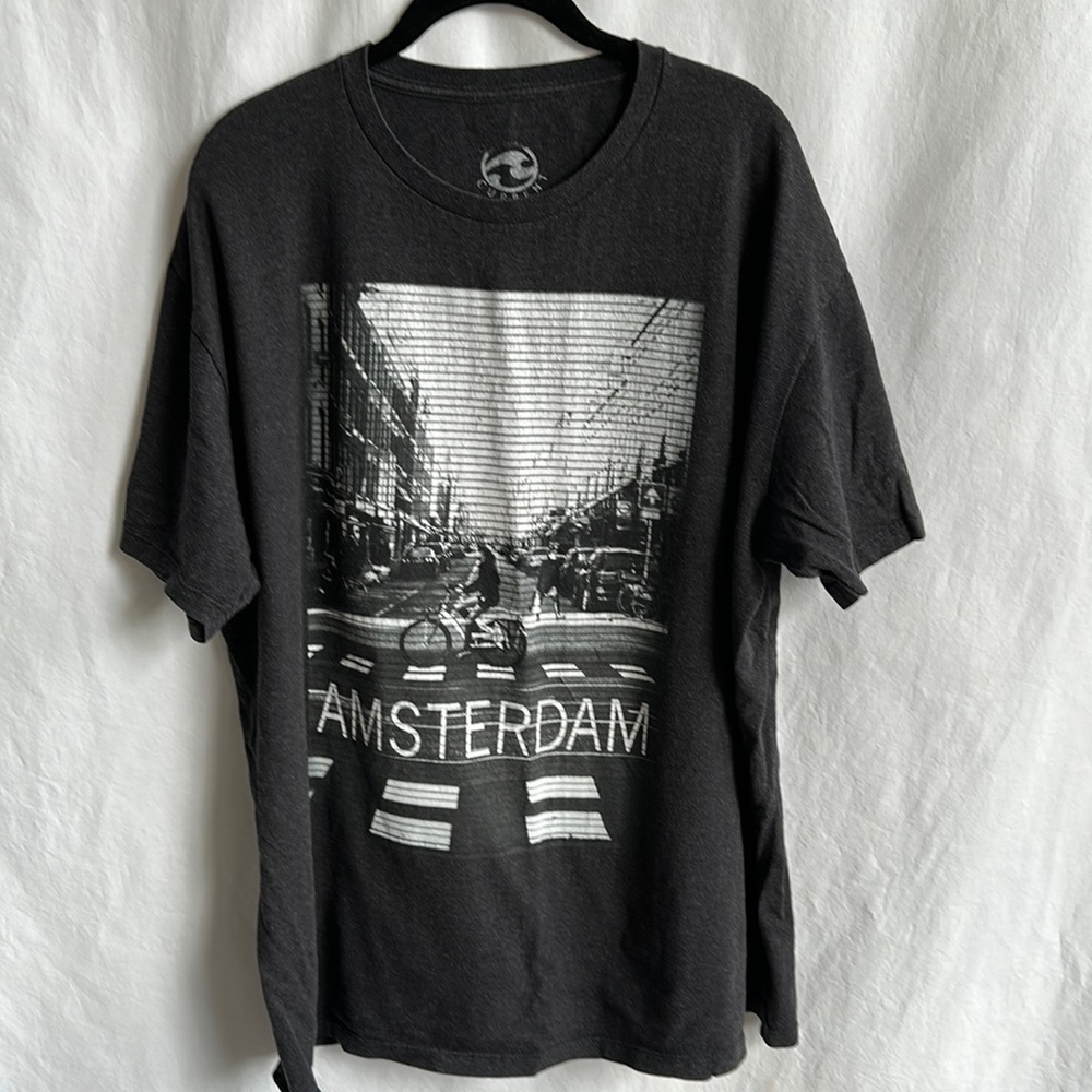 Ocean Current Amsterdam Destination T-shirt, size XXL